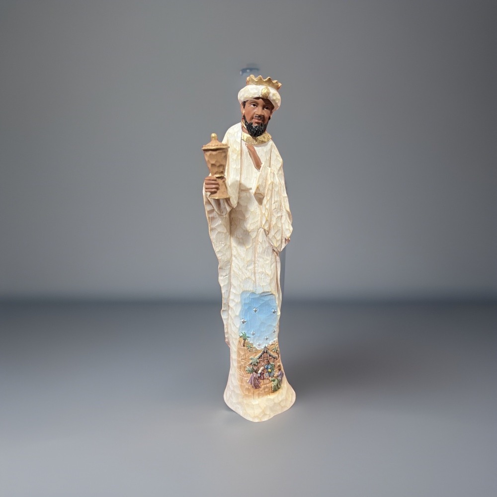 King Gasper A0936 Elegant Blessings Nativity Figurine Thomas Kinkade‎ 2009